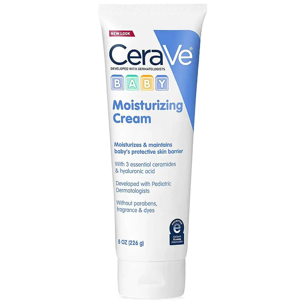 CeraVe Baby Moisturizing Cream (Gentle, Long-Lasting Hydration) -
