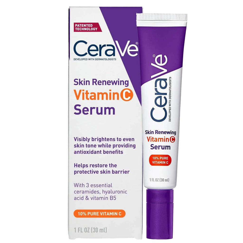 CeraVe 10% Vitamin C Serum (Brightening, Hydrating) -