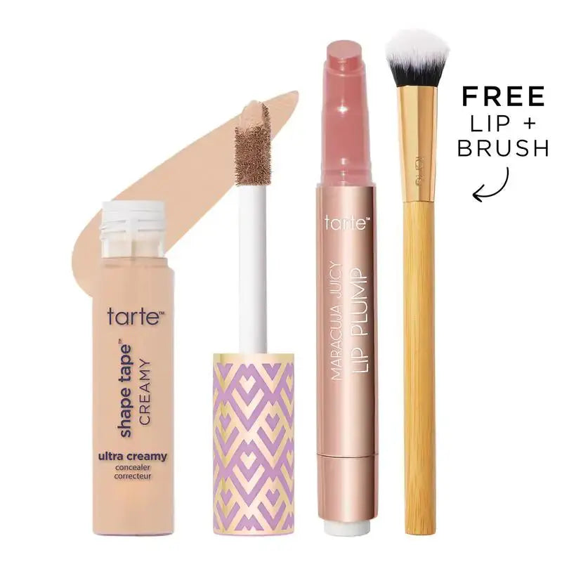 Tarte Concealer & Lip Gloss Duo (Flawless Coverage & Hydrating Plump) -