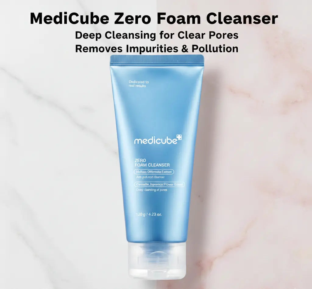Medicube Zero Foam Cleanser (Gentle, Pore-Refining Cleanse) -