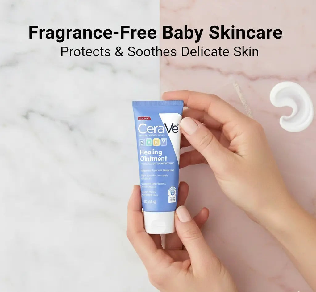 CeraVe Diaper Rash Cream (Heals & Protects Baby’s Skin) -