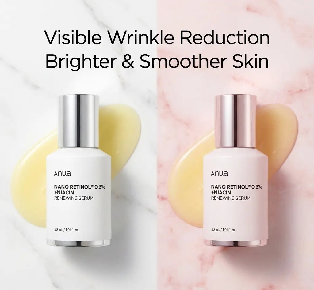 Anua Retinol Serum 0.11% (Smooths Texture & Evens Skin) -