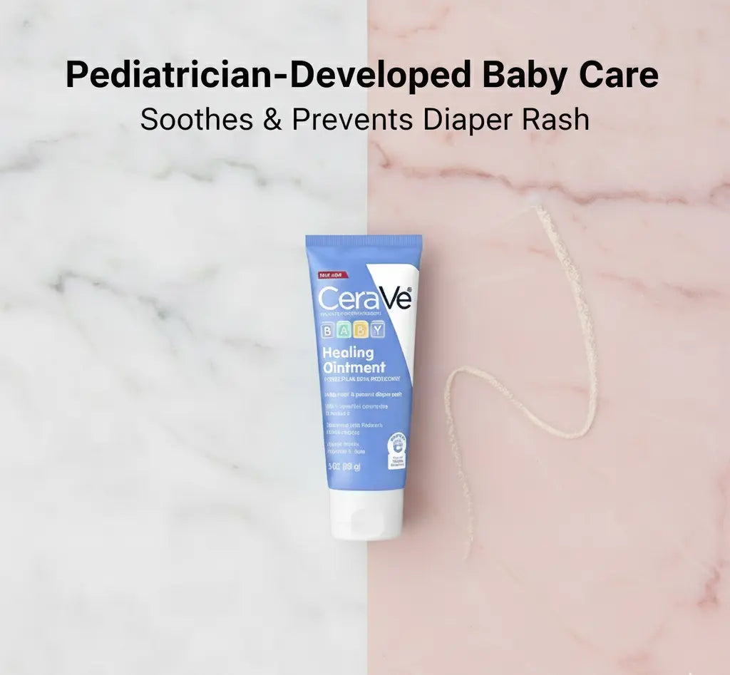 CeraVe Diaper Rash Cream (Heals & Protects Baby’s Skin) -