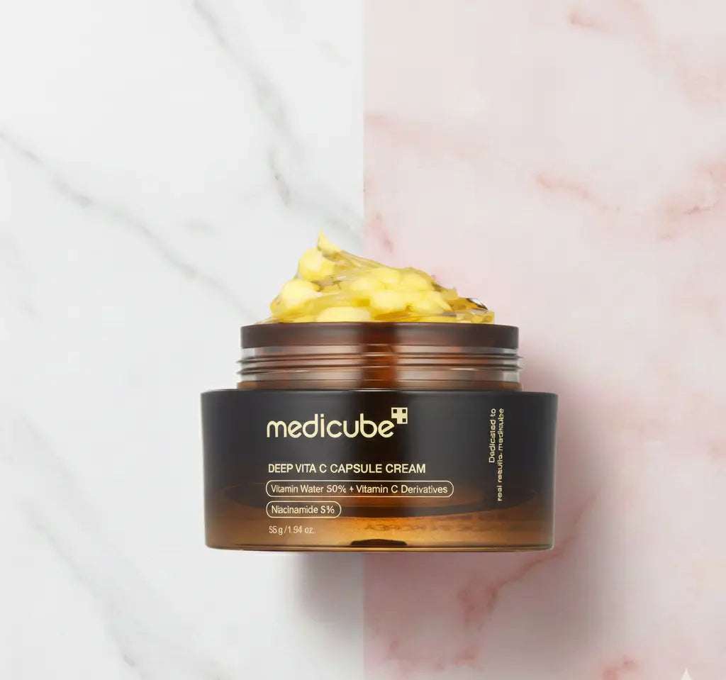 Medicube Vitamin C Golden Capsule Moisturizer (Brightens & Hydrates) -