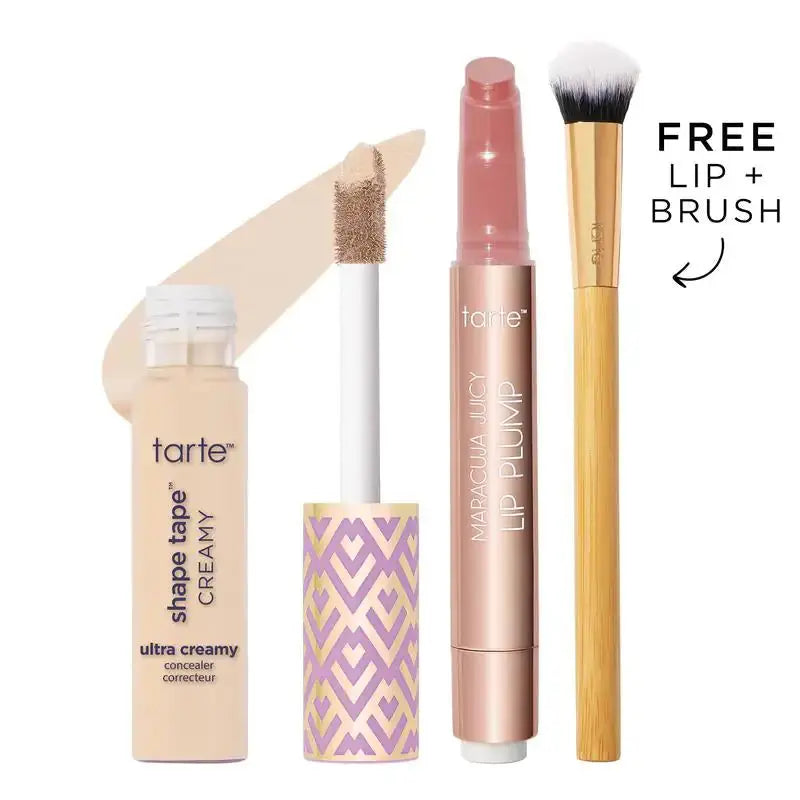 Tarte Concealer & Lip Gloss Duo (Flawless Coverage & Hydrating Plump) -