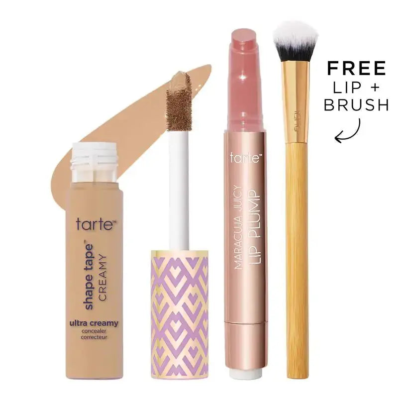 Tarte Concealer & Lip Gloss Duo (Flawless Coverage & Hydrating Plump) -