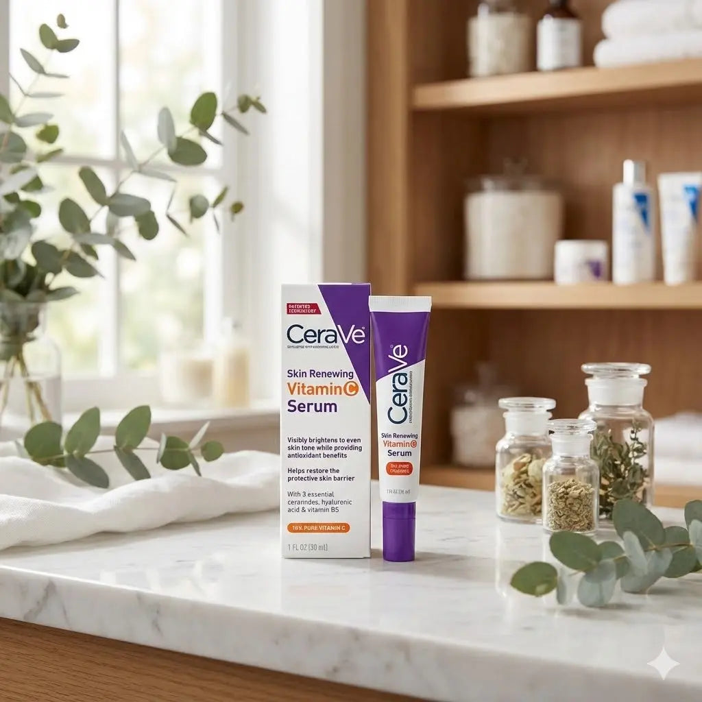 CeraVe 10% Vitamin C Serum (Brightening, Hydrating) -