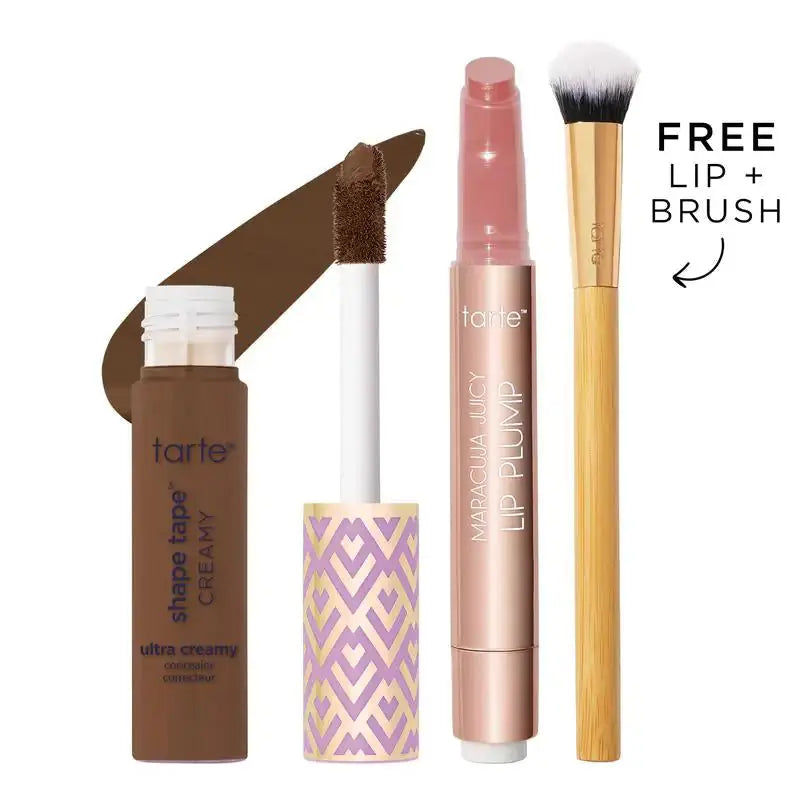 Tarte Concealer & Lip Gloss Duo (Flawless Coverage & Hydrating Plump) -